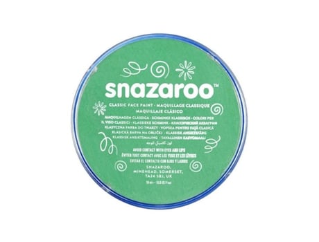 Pintura Facial SNAZAROO 444 Verde Brillante 18Ml