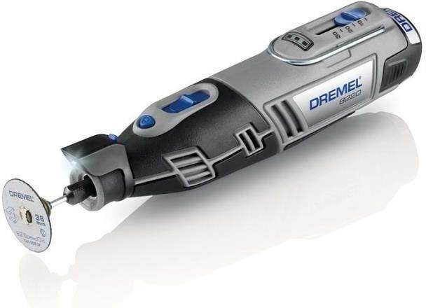 Dremel 8220 Herramienta rotativa sin cable de 12vkit multiherramienta con 2 y 45 accesorios batería dre8710364079896