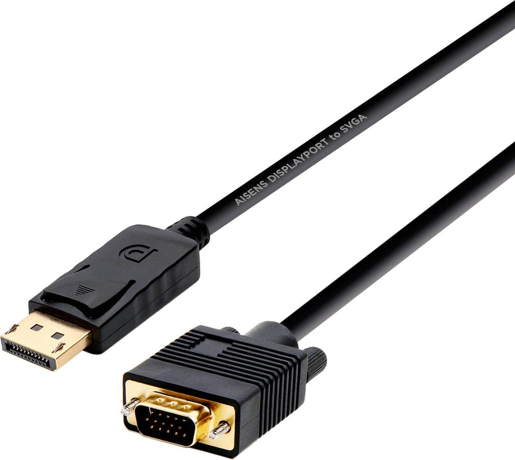 Cable de Vídeo AISENS (VGA - Negro)