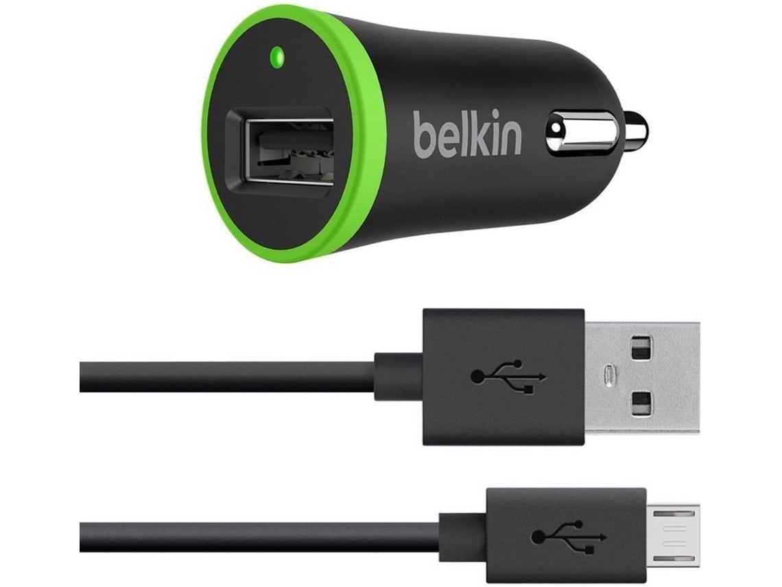 Cargador BELKIN F8M887BT04-BLK (Micro USB - Universal)