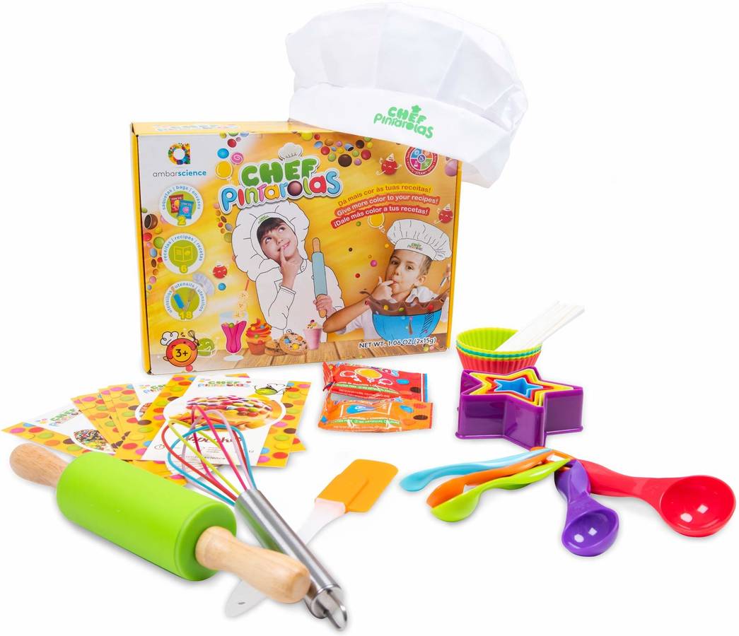 Kit de Cocina AMBARSCIENCE Chef Pintarolas (Edad Minima: 3 años)