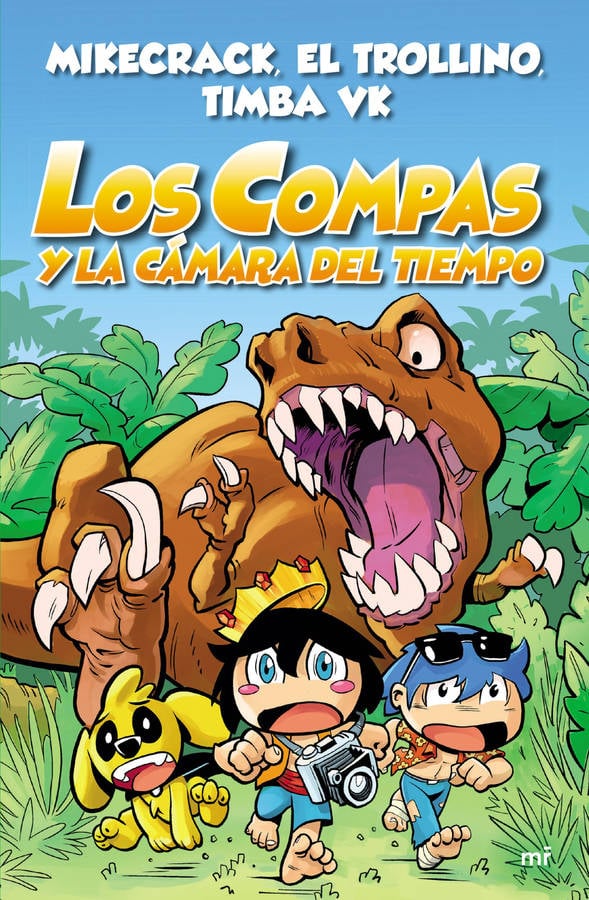 Libro Los Compas Y La Cámara Del Tiempo de El Trollino Y Timba Vk Mikecrack (Español)