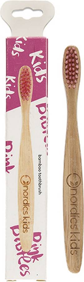 Cepillo de Dientes NORDICS Bambu (Rosa)