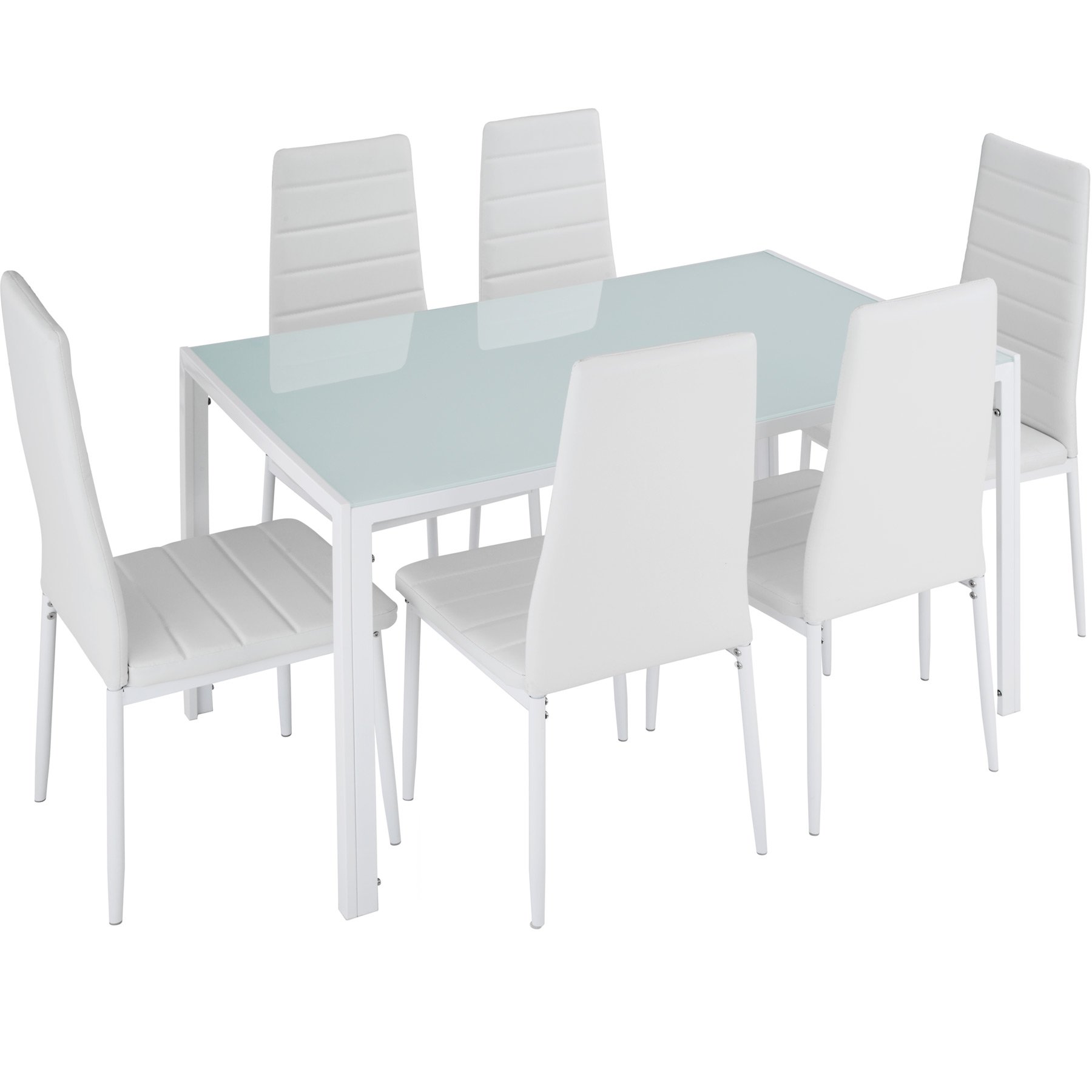 TECTAKE TECTAKE Table Set Y 6 Brandenburg Tectoke Chair