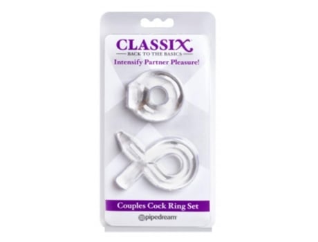 Kit de Anillos para El Pene Transparente CLASSIX