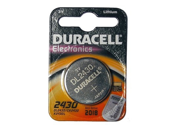 Pila de lítio DURACELL DL2430