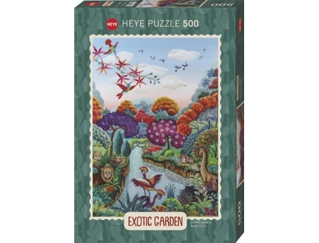 Puzzle 500 Pcs Exotic Garden Plant Paradise (9 años)