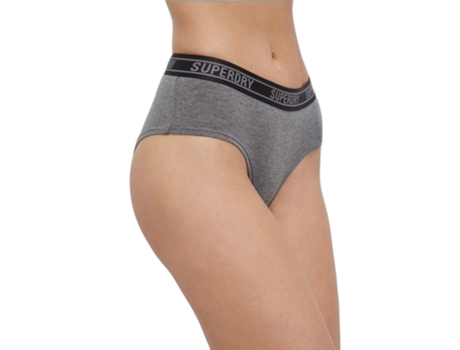 Bragas SUPERDRY Mujer (38 - Gris)