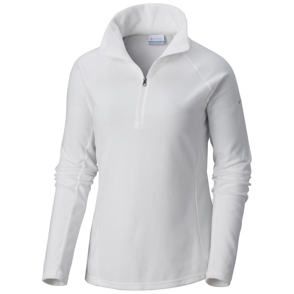 Abrigo Polar para Mujer COLUMBIA Glacial Iv Blanco para Montaña (S)