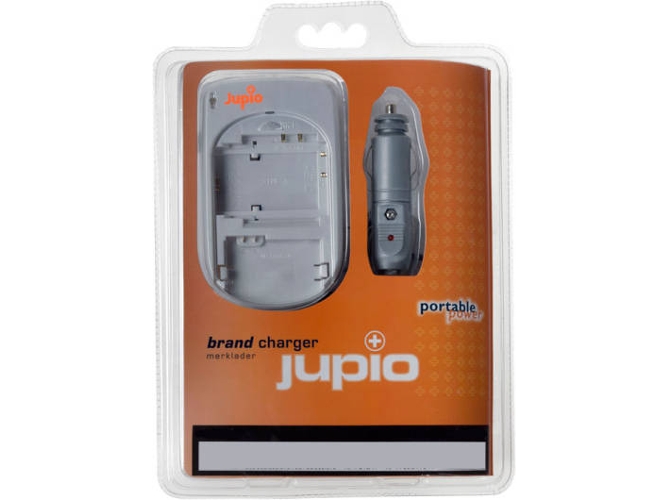 Cargador Batería JUPIO Brand Charger Minolta Gris