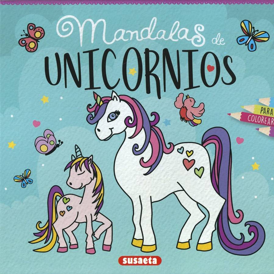 Mandalas De Unicornios para colorear libro autores español