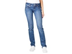 Pantalones de Mujer PEPE JEANS Gen Mezclilla Azul (24x32)