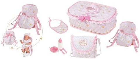 Para Accesorios Muñecas cuevas rosa decuevas set maria portabebesbolsitobabero 13x25x37 53528