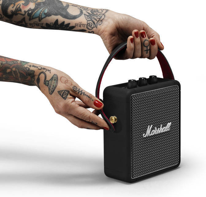 Altavoz Bluetooth MARSHALL Stockwell II Negro (Autonomia: hasta 20 h - Alcance: hasta 9 m)