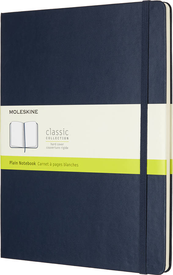 Bloc de Notas MOLESKINE Hardcover Azul (Liso)