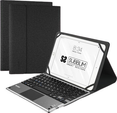 Funda Teclado Universal 10.1'' SUBBLIM Pro Bluetooth Negro