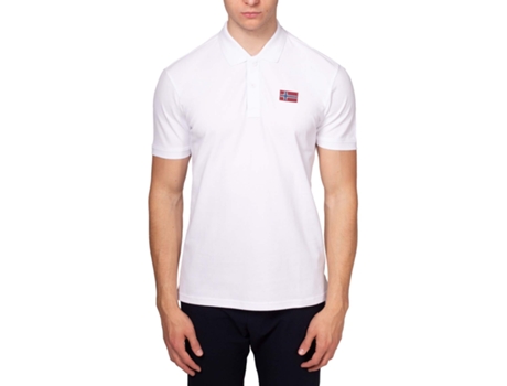 Polo de Hombre NAPAPIJRI Algodón Blanco (2XL)