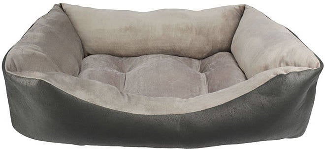 Cama para Perros ACOMODA TEXTIL (Gris - 67x55x21 cm - Tela)