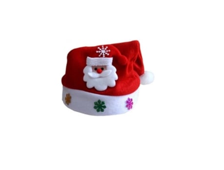 Gorro de Papá Noel con motivo Blinking - Papá Noel