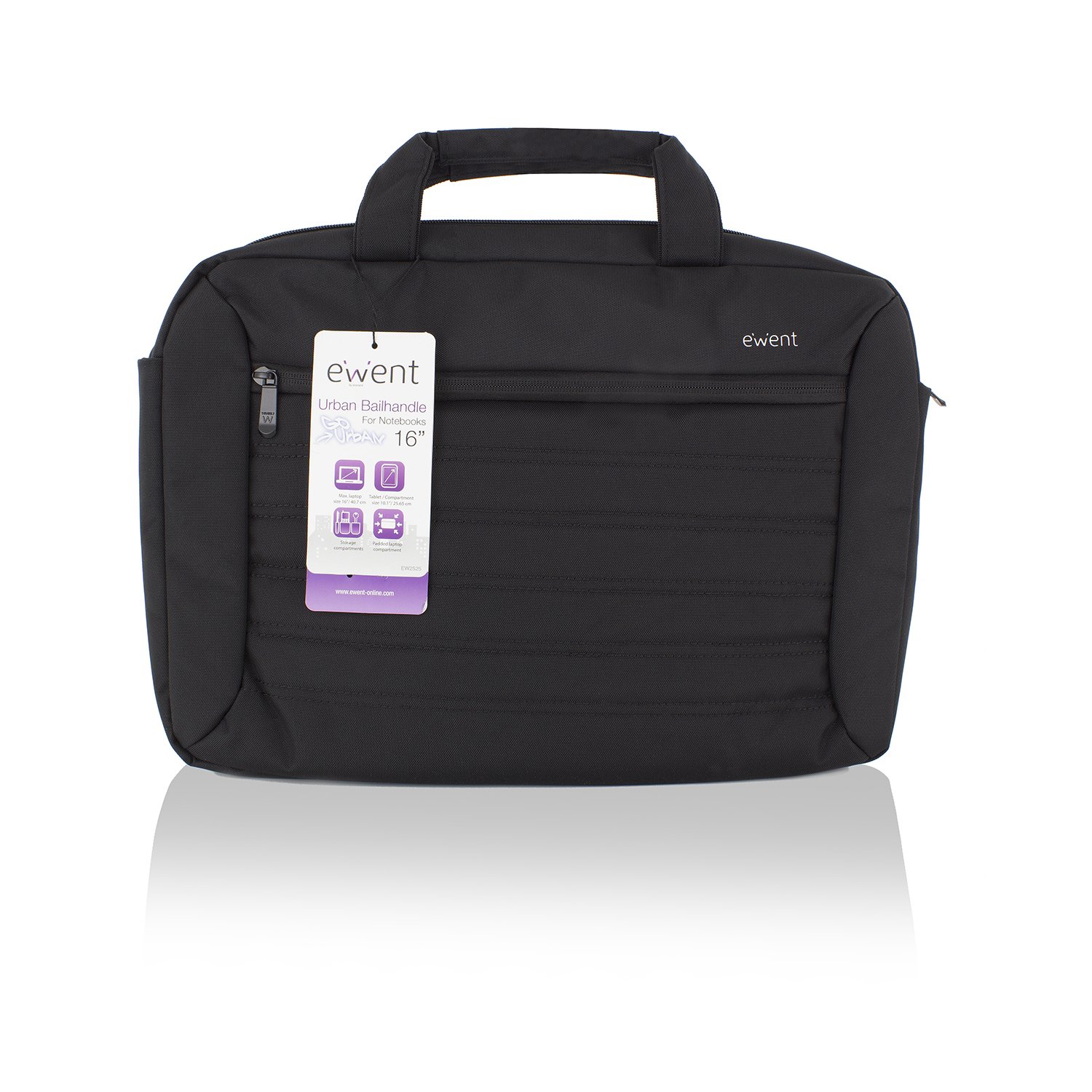 Maleta para Portátil EWENT EW2525 16" Negro