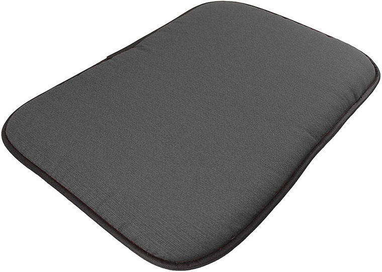 Cama para Perros ACOMODA TEXTIL Antideslizante (Negro - 60x50 cm - Tela)