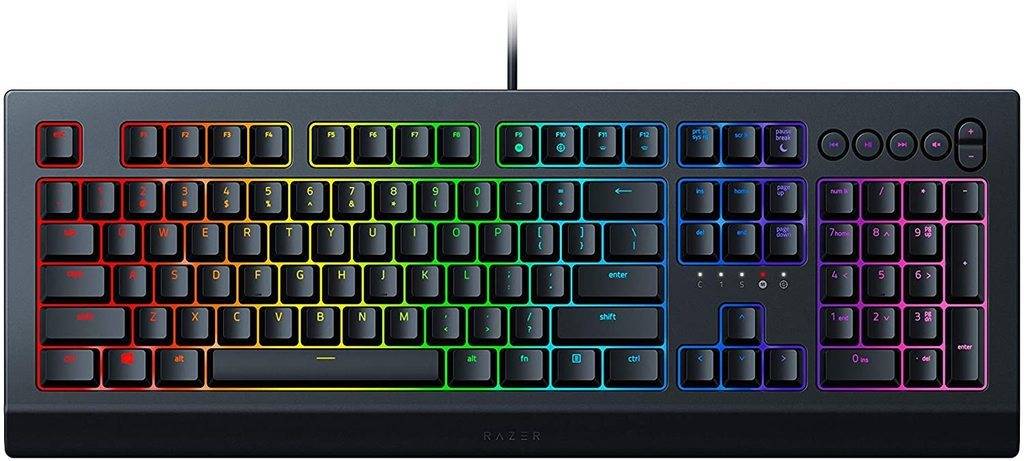 Teclado Gaming RAZER Cynosa V2 (Membrana - Español - Negro)