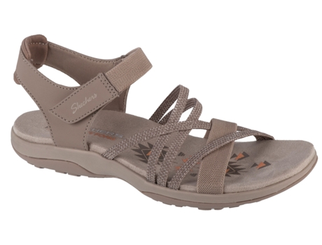 Sandalias Ultrafina de Mujer SKECHERS Malla Gris (38)