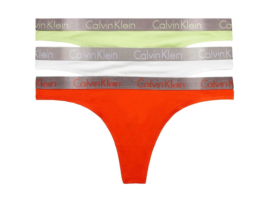 Tanga de Mujer CALVIN KLEIN Multicolor (XS) | Worten.es