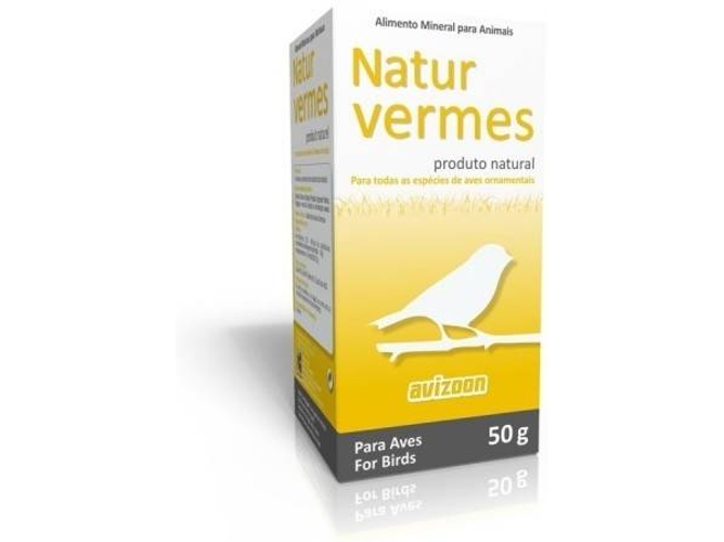 Complemento Alimenticio para Aves AVIZOON Naturvermes (50g)