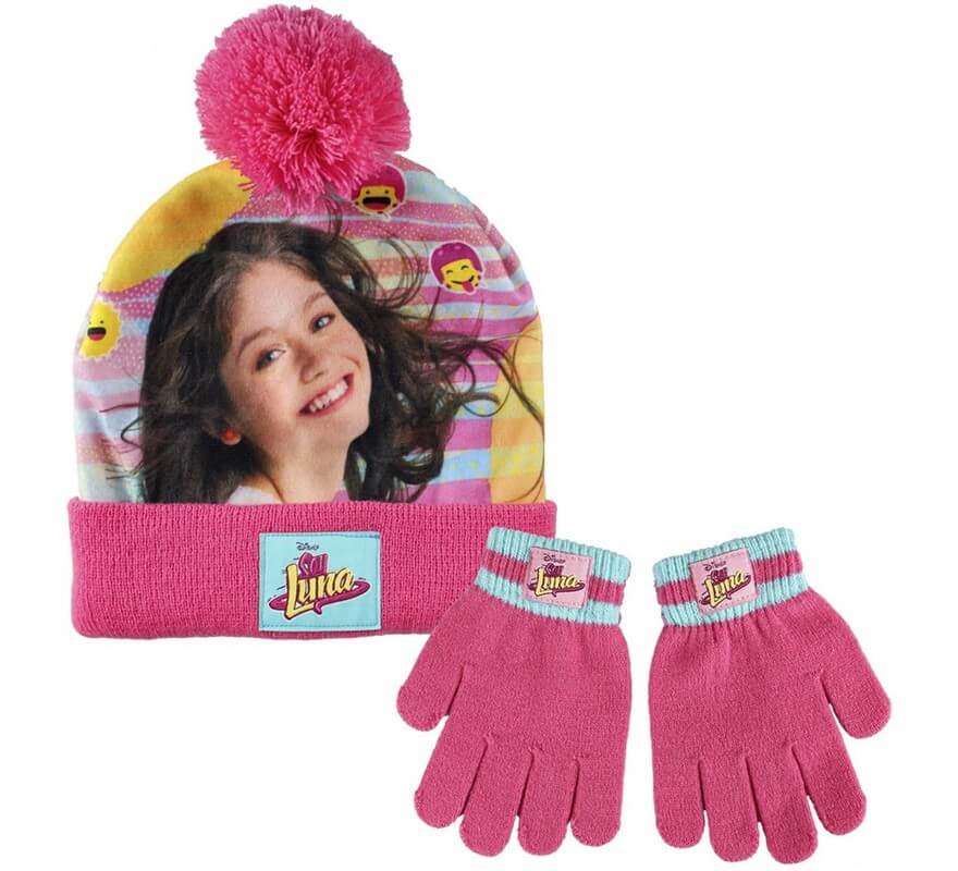 Kit SOY LUNA (Guantes + Gorro - 25 x 23 cm)