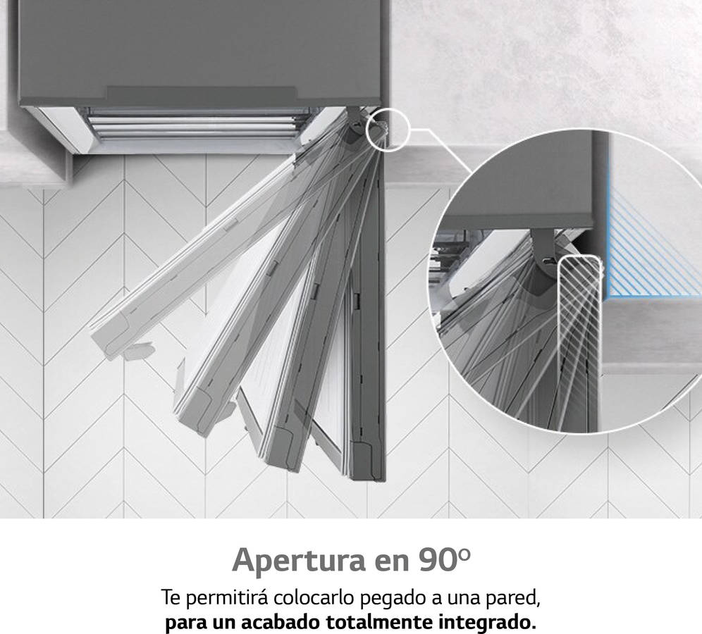 Congelador Vertical LG GTF41PZGSZ (No Frost - 186 cm - 324 L - Inox)