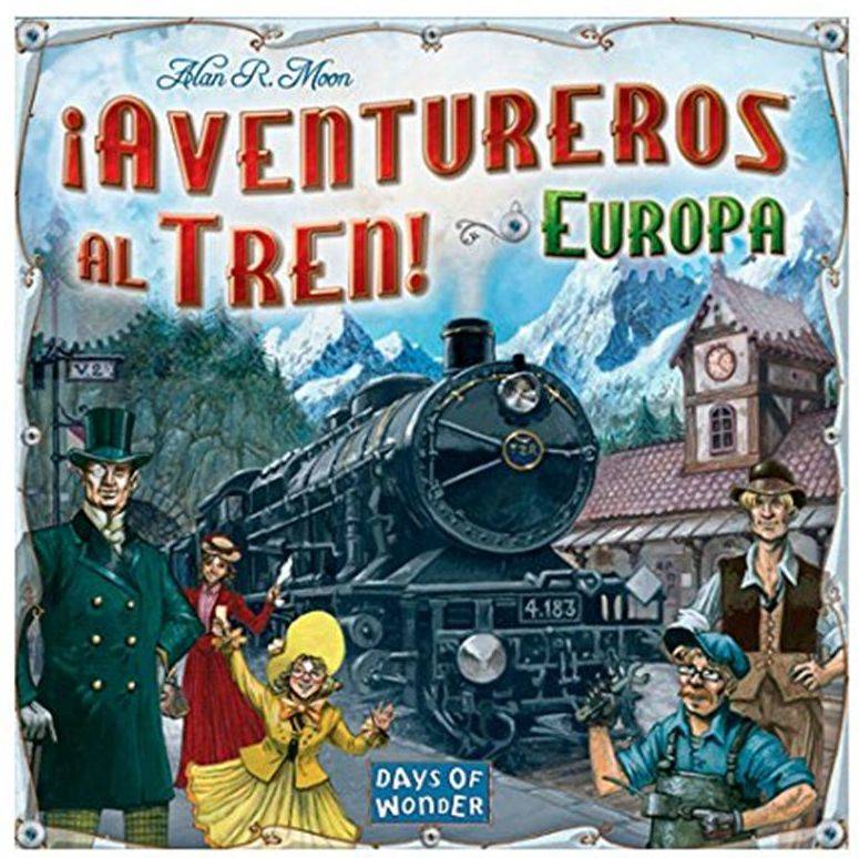 Juego de Mesa ASMODEE ¡Aventureros Al Tren! Europa