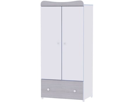 Ropero LORELLI Wardrobe Exclusive White Blue Elm