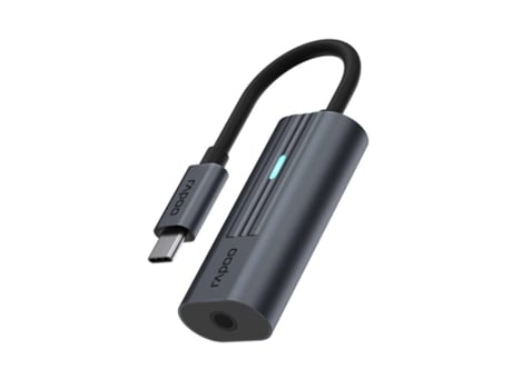 Adaptador RAPOO Uca-1002 USB-C a Jack de Audio 3.5mm 217683