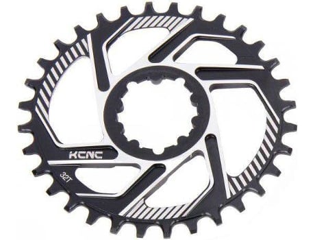 Placa de Bicicleta KCNC para Sram Mtb Oval Direct Mount 3 Milímetros Desvio