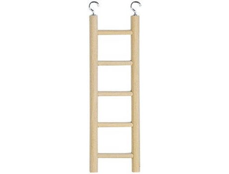 Escalera para Pájaros FERPLAST (7x22.8cm - Madera)