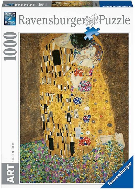 Puzzle RAVENSBURGUER Klimt El Beso (1000 Piezas)