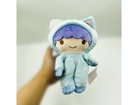 Dibujos Animados Mi Melodía Pequeñas Estrellas Gemelas Figura Muñecos de Peluche Cosplay Felpa de Gato Kiki - 20Cm