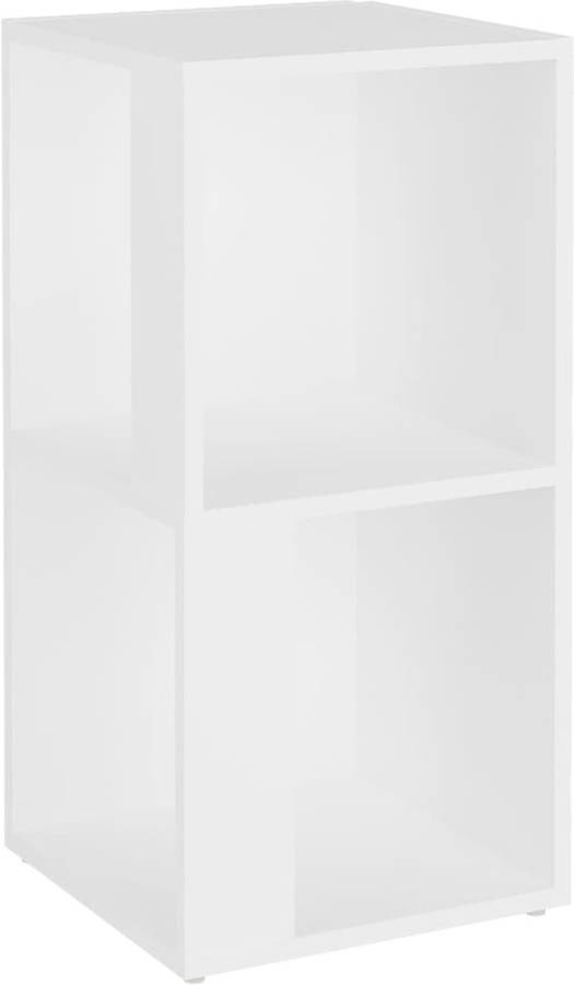 Armario de Esquina VIDAXL (Blanco - Madera Aglomerada - 33x33x67 cm)