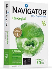 Resma Papel de Impresión NAVIGATOR Eco-Logical 75g.m-2