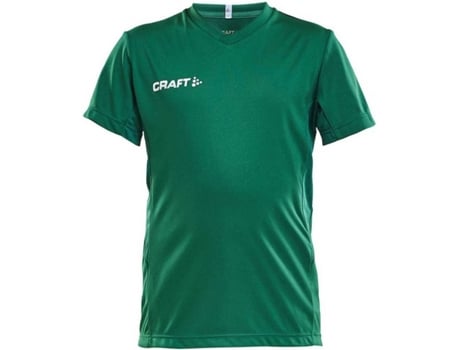 Camiseta de Hombre para Fútbol CRAFT Squad Solid Verde (6/8 Años)