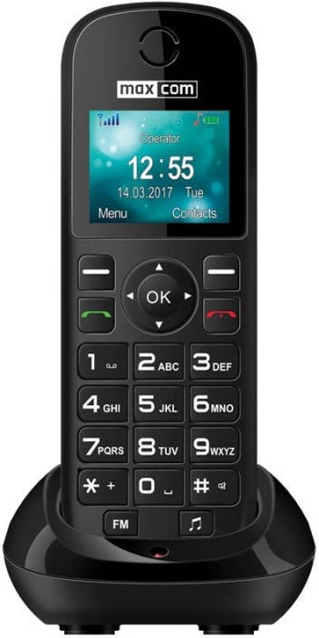 Teléfono móvil MAXCOM MM35D (1.77'' - 2G - negro)