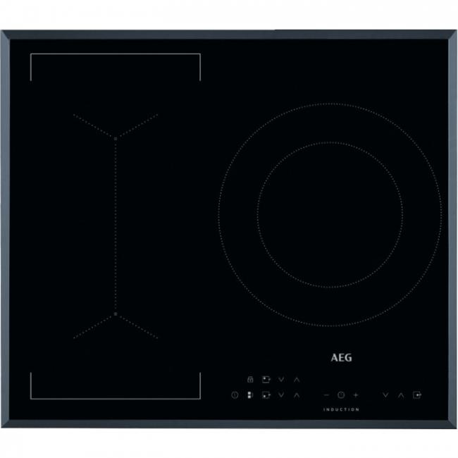 Placa de Inducción AEG IKB63341FB (Eléctrica - 59 cm - Negro)