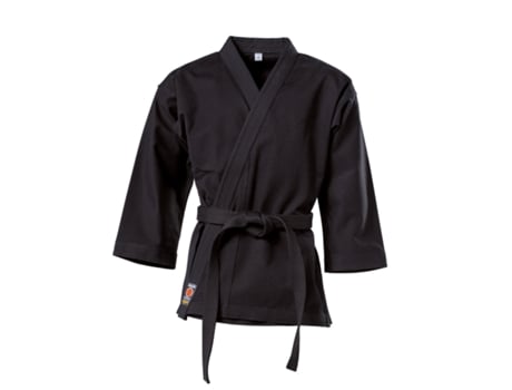 Chaqueta para Karaté KWON (Niño Unisex - Negro - 120 cm)