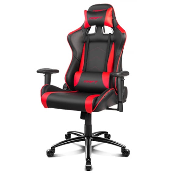 Silla Gaming DRIFT DR150 (Hasta 150 kg - Elevador a Gas Clase 4 - Negro)