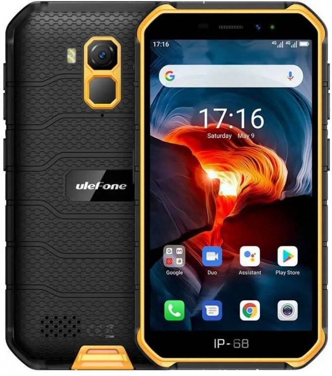 Smartphone ULEFONE Armor X7 Pro (5'' - 4 GB - 32 GB - Naranja)