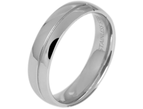 AKZENT Anillo Masculino em Acero Inoxidable Tam.66 0040