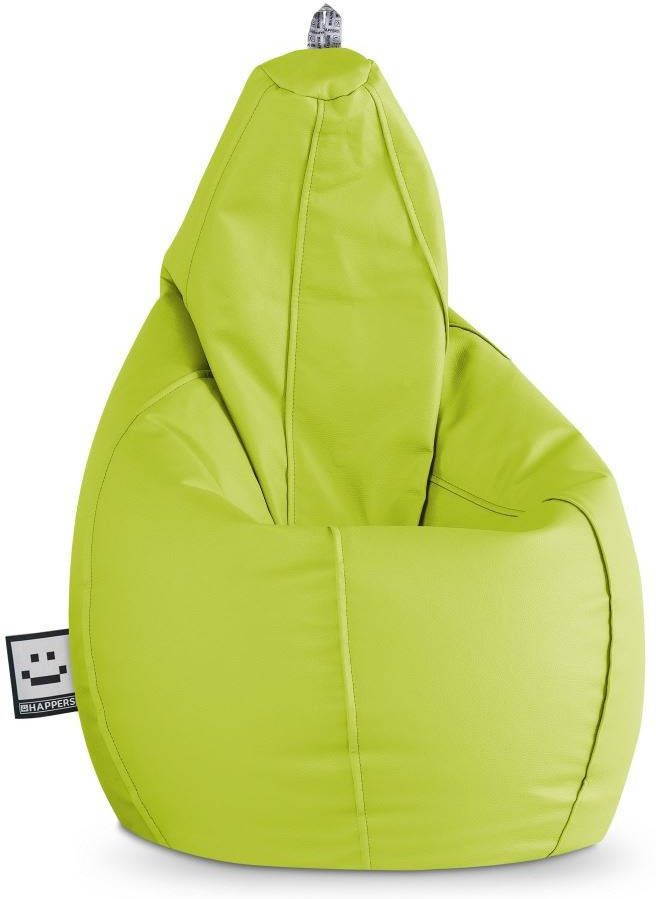 Pufe HAPPERS XL Indoor en Forma de Pera Verde