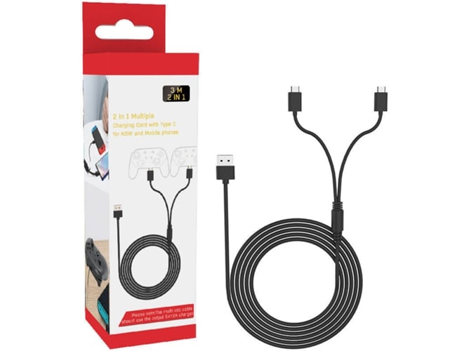 Cable Cargador YIHESHENG NS195 (5 V - PS5/Xbox Serie)