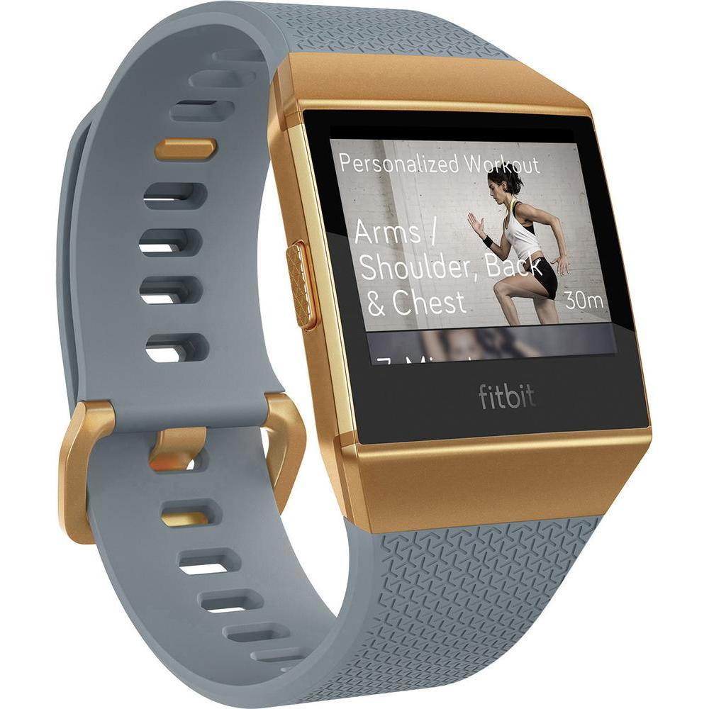 Reloj deportivo FITBIT Ionic Bronce (Bluetooth - 10 h de autonomía - Pantalla táctil - Gris)